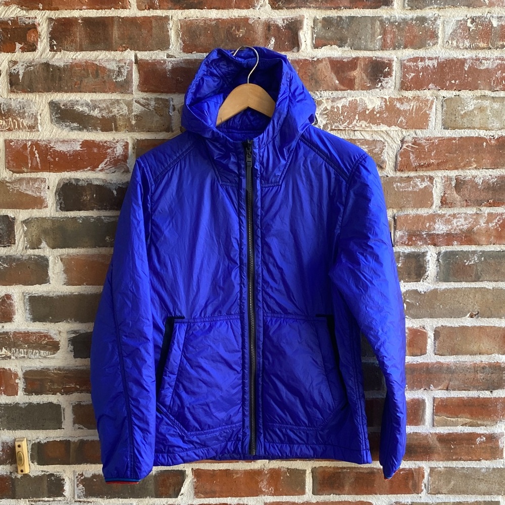 Messi Men’s Jacket with Hood in Royal Blue Size M